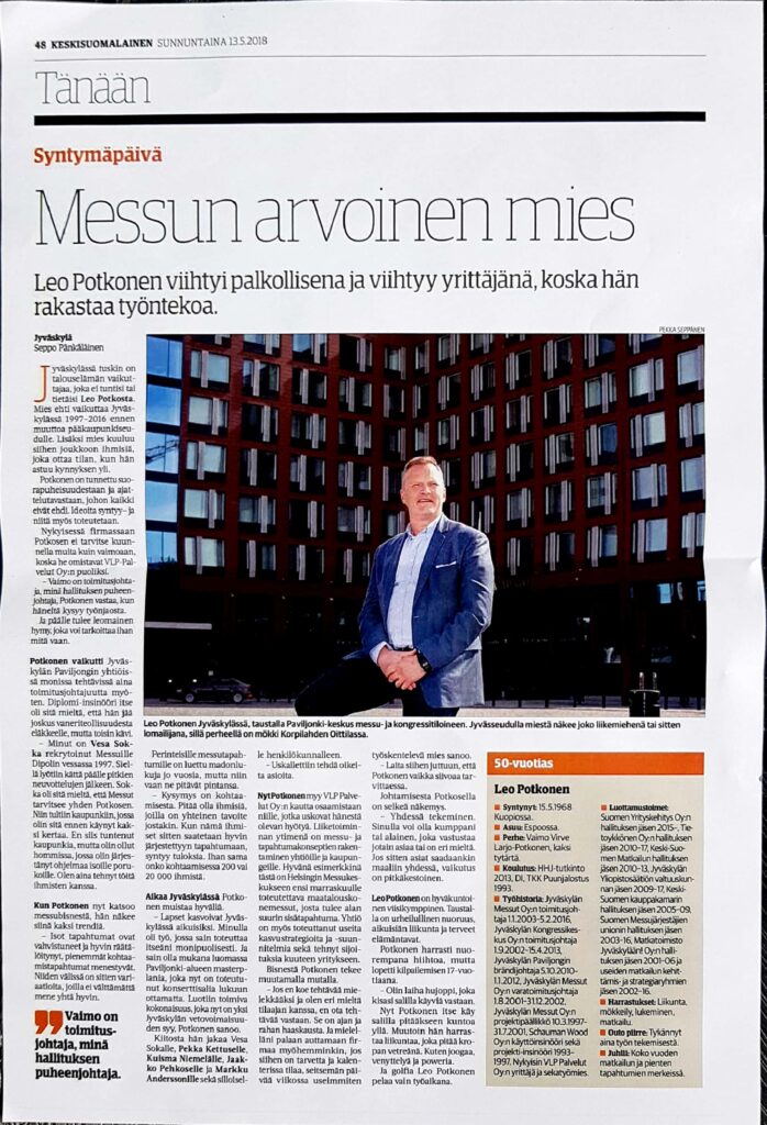 Leo haastattelu 13.5.2018 ksml